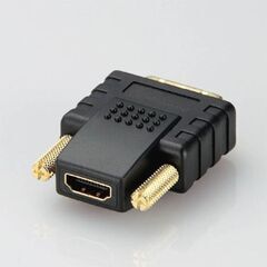 ＨＤＭＩ→ＤＶＩ変換アダプタの画像