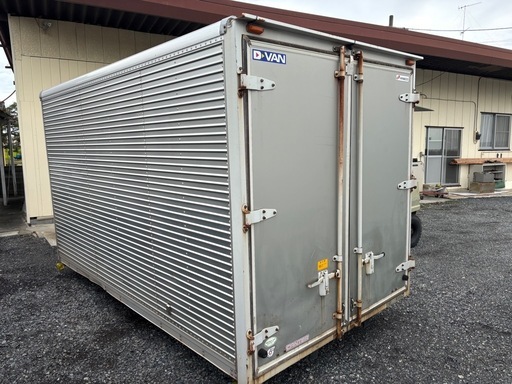 アルミコンテナ4 鍵付き