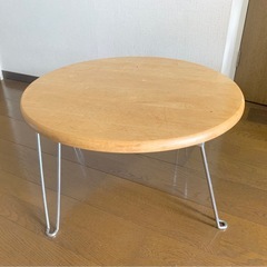 丸形テーブルの画像