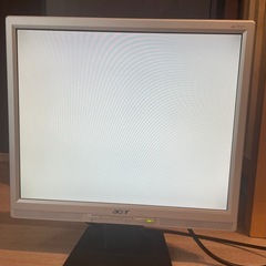 PC モニター ディスプレイ 17型 acerの画像