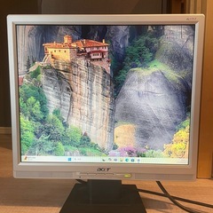 PC モニター ディスプレイ 17型 acerの画像