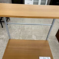 ★リユースのサカイ高崎店★TJ12838 (株)ニトリ PCデスク ライトブラウン H134×D50.5×W67 クリーニング済みの画像