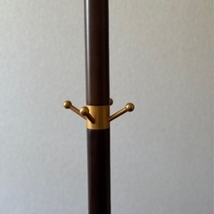 　希少！karimoku ポールハンガー の画像
