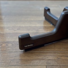 　希少！karimoku ポールハンガー の画像