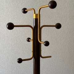 　希少！karimoku ポールハンガー の画像