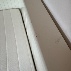IKEA ヘムネス　マットレス付きベッドの画像