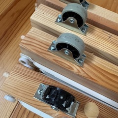 IKEA ヘムネス　マットレス付きベッドの画像