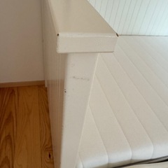 IKEA ヘムネス　マットレス付きベッドの画像