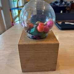 ガチャガチャユニコーン　木製　の画像