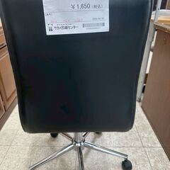 ★リユースのサカイ高崎店★TJ12844  チェアー 黒 H91.5×D44.5×W45.5 クリーニング済みの画像
