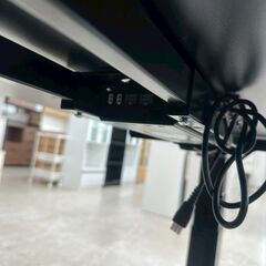 ★リユースのサカイ高崎店★TJ12845  PCデスク ライトブラウン H78×D70×W140 クリーニング済みの画像