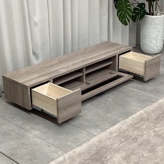 KI-22【新入荷　リサイクル品】一生紀　SPICE TVボード　グレーの画像