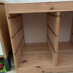 IKEA　おもちゃ収納入れの画像
