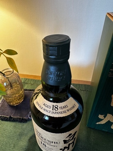 売れました。交渉中です。 サントリー白州18年 
