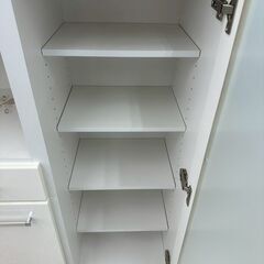 ★リユースのサカイ高崎店★TJ12846 (株)ニトリ レンジ台 白 H115×D40×W80 クリーニング済みの画像