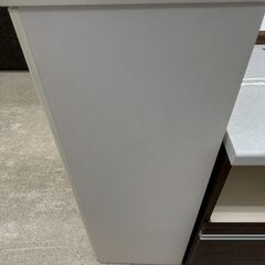 ★リユースのサカイ高崎店★TJ12846 (株)ニトリ レンジ台 白 H115×D40×W80 クリーニング済みの画像
