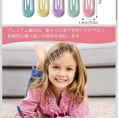 【新品】ヘアクリップ 34個 前髪 ヘアピン 髪留め パステルカラー ヘアアクセの画像