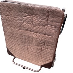 【美品】　折りたたみベッド シングルサイズの画像