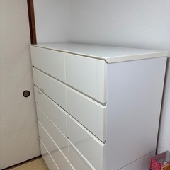 ハイチェスト　ニトリ　クエス　中古の画像