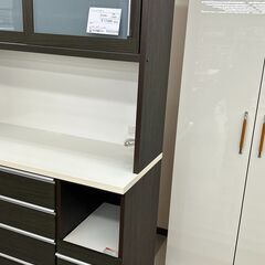 ★リユースのサカイ千葉中央店★ NITORI レンジボード ブラウン H201×D51×W120 クリーニング済み TC4596の画像
