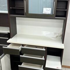 ★リユースのサカイ千葉中央店★ NITORI レンジボード ブラウン H201×D51×W120 クリーニング済み TC4596の画像