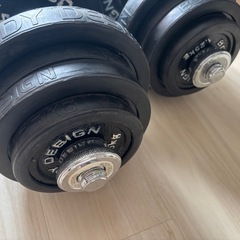ダンベル25kg×2 アブローラ付きの画像