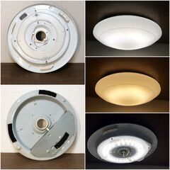 パナソニック LEDシーリングライト HH-LC564A 6～8畳 リモコン付き Panasonic 天井照明 連続調光・調色機能搭載　点灯確認済みの画像