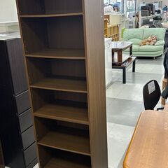 ★リユースのサカイ千葉中央店★  本棚 ブラウン H180×D30×W46 クリーニング済み TC4602の画像