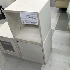 ★リユースのサカイ千葉中央店★  収納棚 ホワイト H70×D30×W70 クリーニング済み TC4603の画像