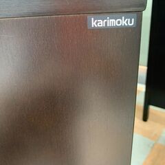 ★滅多に入荷なし★ カリモク オフィス3点セット W(幅)135×D(奥行き)75×H(高さ)70cm  ※クリーニング済みの画像