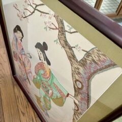 大きな額　戸塚刺繍の画像