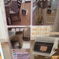 カセットガスヒーターの画像