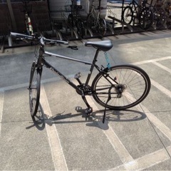 クロスバイク RAIL ACTIVE（KhodaaBloom）ブラック　自転車　クロスバイクの画像