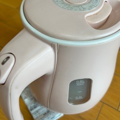 タイガー　電気ケトル 0.8L ピンクの画像
