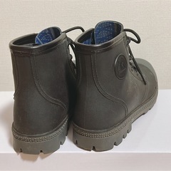 ワークマン 防水サファリシューズ 店舗限定黒S(24.5)の画像