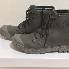 ワークマン 防水サファリシューズ 店舗限定黒S(24.5)の画像