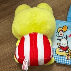 ローソン くじ からあげクン けろけろけろっぴ ぬいぐるみ ミニトートの画像