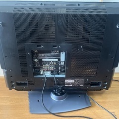 古いテレビ本体のみの画像