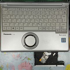 JC08112　レッツノート CF-SV8 12.1型 Office2024 DVD 軽量 良品　Win11　ノートパソコンの画像