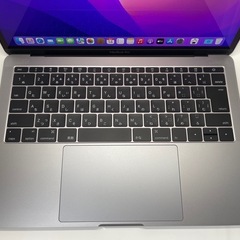 MacBook Pro 2016 1 3インチ SSD 256GB 8GB 2.0GHz Intel Core i5 の画像