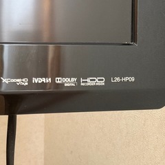 26型テレビ HITACHI L26-HP09 の画像