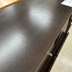 ★リユースのサカイ高崎店★TJ12851  棚 ダークブラウン H127×D43×W78.5 クリーニング済みの画像