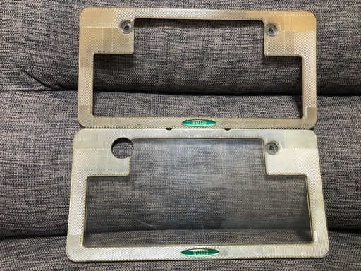 ウィザード　ナンバーカバー　プリズム