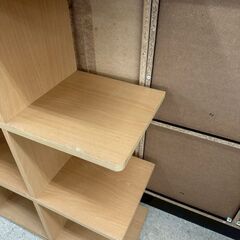 ★リユースのサカイ高崎店★TJ12852  棚 ライトブラウン H93×D29.5×W121 クリーニング済みの画像