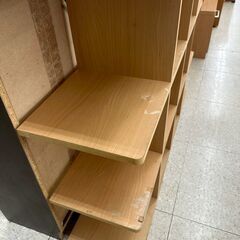★リユースのサカイ高崎店★TJ12852  棚 ライトブラウン H93×D29.5×W121 クリーニング済みの画像