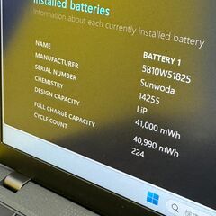 JC08108　極美品 レノボ X13 Gen2 第11世代 Office2024 ノートPC　Win11の画像