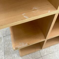 ★リユースのサカイ高崎店★TJ12852  棚 ライトブラウン H93×D29.5×W121 クリーニング済みの画像