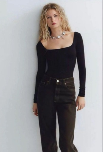 ZARA チャームウォッチネックレス