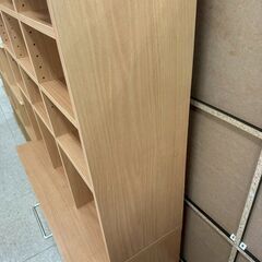 ★リユースのサカイ高崎店★TJ12853  棚 ライトブラウン H125.5×D40×W88.5 クリーニング済みの画像