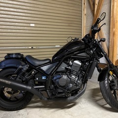 【23年式】新車購入品HONDA　レブル1100 MT  車検自賠責付き　ワンオーナー　車検対応モリワキマフラー　メンテナンス良好の画像